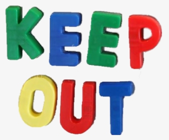 #kidcore #primary #colors #keep #out #kid #core #cute - Transparent Primary Colors, HD Png Download, Transparent PNG