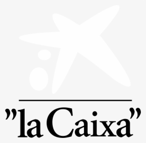 La Caixa Logo Black And White - La Caixa, HD Png Download, Transparent PNG