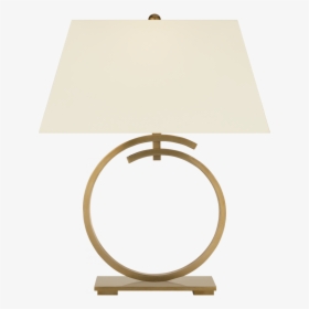 Launceton Large Ring Table Lamp In Antique- Burn - Lampshade, HD Png Download, Transparent PNG