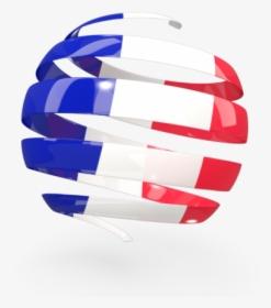 Round 3d Icon - France Flag 3d Png, Transparent Png, Transparent PNG