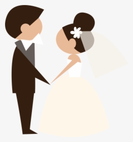 Vector Bride And Groom, HD Png Download, Transparent PNG