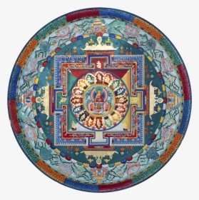 Clip Freeuse Library Buddha Shakyamuni Ocean Of Mandalas - Buddhist Mandala Free, HD Png Download, Transparent PNG