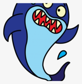 Drawn Shark Baby Shark - Number Baby Shark Clipart, HD Png Download, Transparent PNG