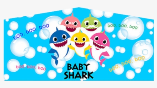 Baby Shark Bounce House Combo Art Panel - Baby Shark Bounce House, HD Png Download, Transparent PNG