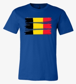 Belgian, Belgium Europe Patriotic Country Flag T-shirt - Popovich Kerr 2020 Shirt, HD Png Download, Transparent PNG