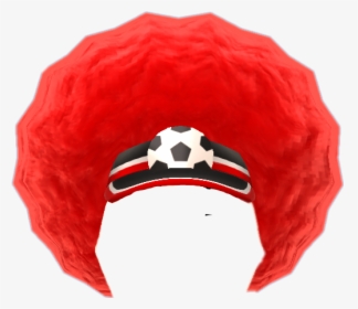 #afro #wig #wigs #hair #soccer #soccerfan #redwig #red - Afro Wig Transparent Background, HD Png Download, Transparent PNG