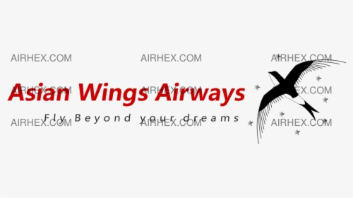 Asian Wings Airways, HD Png Download, Transparent PNG