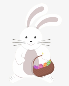 Easter Bunny Rabbit Christmas - Domestic Rabbit, HD Png Download, Transparent PNG