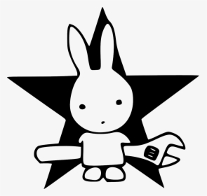 Bunny Rabbit Wrench Free Photo - Direct Action, HD Png Download, Transparent PNG