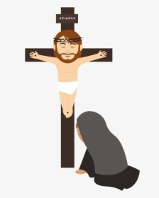 Transparent Cruz De Cristo Png - Jesus En La Cruz Png, Png Download, Transparent PNG