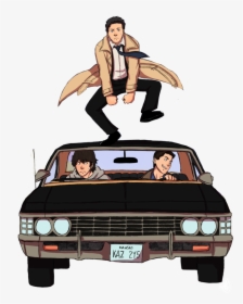 Thumb Image - Supernatural And Scooby Doo On The Open Road Shirt, HD Png Download, Transparent PNG