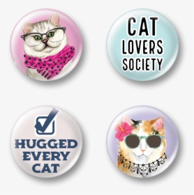 Cat Lover Pin, HD Png Download, Transparent PNG