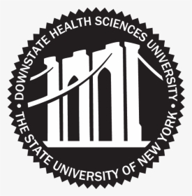Black Dmc Seal - Suny Downstate Medical Center, HD Png Download, Transparent PNG