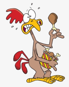 Is That Chicken I - Chicken Eating Chicken Clipart, HD Png Download, Transparent PNG