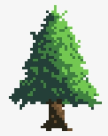 Thumb Image - Pine Tree Pixel Art, HD Png Download, Transparent PNG