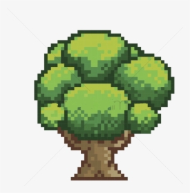 Pixel Tree Banner - Tree Pixel Art Png, Transparent Png, Transparent PNG