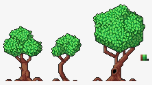Transparent Pixel Tree Png - Tree, Png Download, Transparent PNG