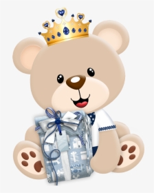 #osito🐻 #osobaby #babyboy #principe - Baby Shower Teddy Bear Clip Art, HD Png Download, Transparent PNG