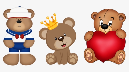 Principe Urso Png - Cute Teddy Bear Clipart, Transparent Png, Transparent PNG
