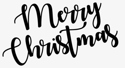 Merry Christmas Clipart , Png Download - Calligraphy, Transparent Png, Transparent PNG