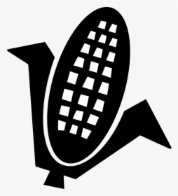 Vector Illustration Of Corn Husk Cob Of Corn - Emblem, HD Png Download, Transparent PNG