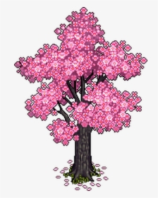 #arvore #habbo #pixel #tree - Illustration, HD Png Download, Transparent PNG