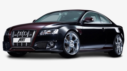 Black Audi Car Png Image - Audi A5 Coupe Abt, Transparent Png, Transparent PNG