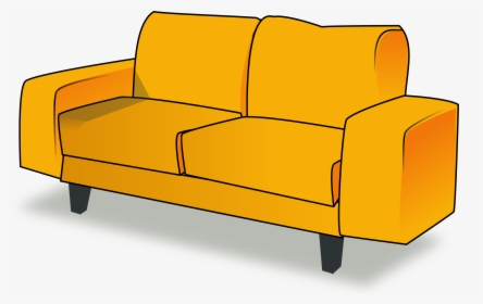 Sofa Clipart Sofa Chair - Couch Clipart, HD Png Download, Transparent PNG