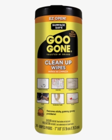 Goo Gone Clean Up Wipes - Goo Gone, HD Png Download, Transparent PNG