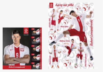 Wall Stickers Repositionable Robert Lewandowski - Team, HD Png Download, Transparent PNG