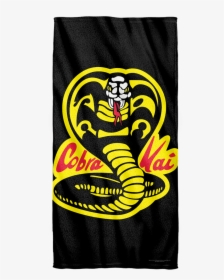 Karate Kid Cobra Kai Towel - Cobra Kai Beach Towel, HD Png Download, Transparent PNG