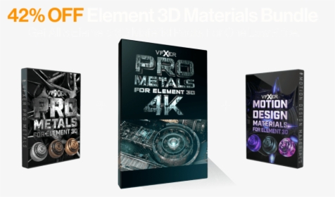 Vfxer Element 3d Materials Bundle Banner 960pxv2 - Flyer, HD Png Download, Transparent PNG