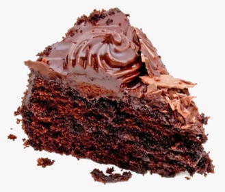 Slice Of Chocolate Cake Png, Transparent Png, Transparent PNG