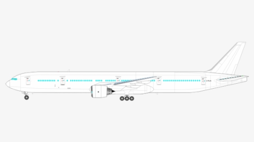 Boeing 777 Vector Graphics - Model Aircraft, HD Png Download, Transparent PNG