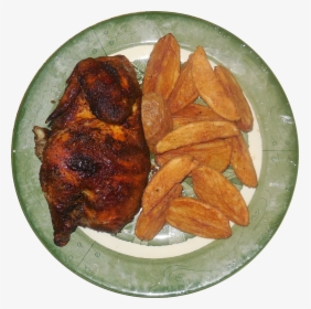 Rotisserie Chicken And Potato Wedges - Potato Wedges, HD Png Download, Transparent PNG