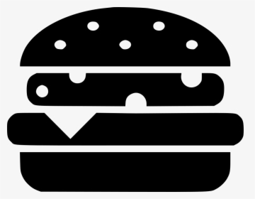 Burger - Burger Icon Vector Png, Transparent Png, Transparent PNG