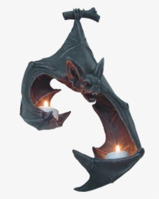 #candleholder #bat #gothic #sarahmcauley #candle #candles - Gothic Wall Sconces Candle Holders, HD Png Download, Transparent PNG