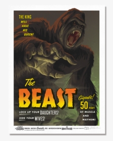 Emrich Beast Horror Screen - Poster, HD Png Download, Transparent PNG