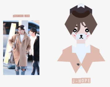 Jung Hoseok Airport Fashion, HD Png Download, Transparent PNG