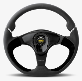 Momo Nero 350 Diam 38 Dish Black Leatherther/suede - Momo Steering Wheel, HD Png Download, Transparent PNG