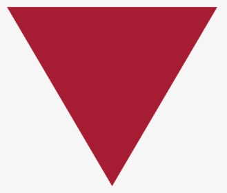 Transparent Upside Down Triangle Png - Red Triangle Pointing Down, Png Download, Transparent PNG