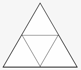 Triangle Next To Upside Down Triangle, HD Png Download, Transparent PNG
