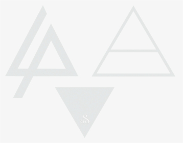 Pin Upside Down Triangle On Tumblr On Pinterest - Thirty Seconds To Mars Linkin Park, HD Png Download, Transparent PNG