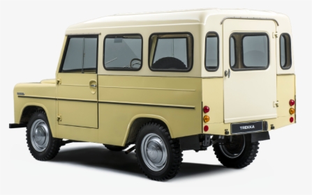 Trekka Back View Isolated - Compact Van, HD Png Download, Transparent PNG