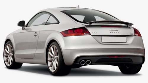 Audi Tt Coupe Car Hire Rear View - Car Png Back View, Transparent Png, Transparent PNG