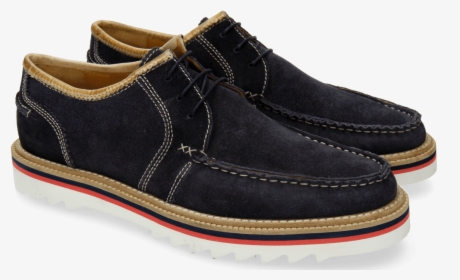 Derby Shoes Jack 12 Suede Pattini Navy Binding - Slip-on Shoe, HD Png Download, Transparent PNG