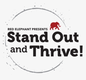 Red Elephant, HD Png Download, Transparent PNG