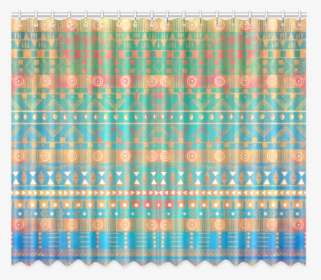 Inspired Aztec Pattern-2 Window Curtain 50 X84 - Needlework, HD Png Download, Transparent PNG