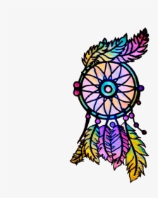 Ftestickers Dreamcatcher Colorful Aztec Boho Png Freest - Clip Art, Transparent Png, Transparent PNG