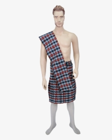 Men S Scottish Kilt With Scarf - Man In Traditional Scottish Dress, HD Png Download, Transparent PNG